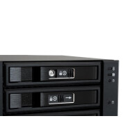 Chieftec CBP-3141SAS - Schwarz - 1 Lüfter - 8 cm - 0 - 1 - 5 - 10 - 146 mm - 202 mm