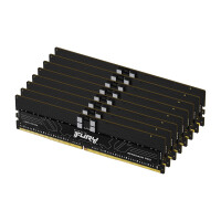 Kingston FURY KF556R36RBK8-256 - 256 GB - 8 x 32 GB - DDR5 - 5600 MHz - 288-pin DIMM - Schwarz