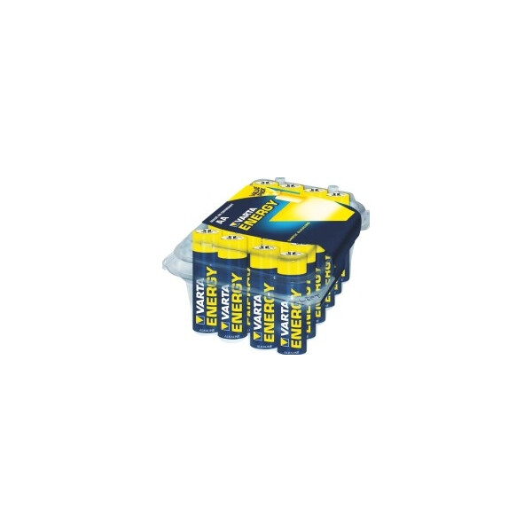 Varta 4106 Pack 24 Batterie Energy AA Mignon. LR6 Al-Mn - Batterie - Mignon (AA)