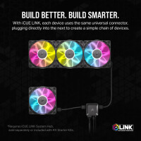 Corsair RX RGB Series iCUE LINK RX140 140mm Fan Single