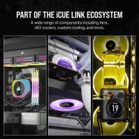 Corsair RX RGB Series iCUE LINK RX120 White 120mm Fan