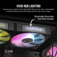 Corsair RX RGB Series iCUE LINK RX140 RGB 140mm Fan Dual Kit