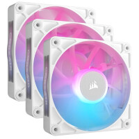 Corsair RX RGB Series iCUE LINK RX120 White 120mm Fan...