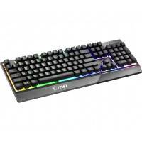 MSI Vigor GK30 - Volle Größe (100%) - USB - Mechanischer Switch - QWERTZ - RGB-LED - Schwarz