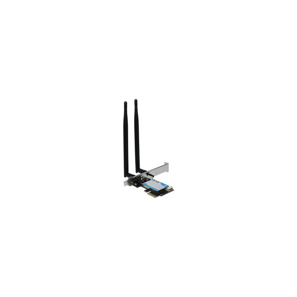 Inter-Tech Wi-Fi 5 PCIe Adapter EP-132 Antenne Bluetooth 4.2 - PCI