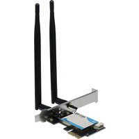 Inter-Tech Wi-Fi 6 PCIe Adapter EP-134 Antenne Bluetooth 5.2