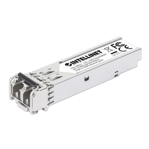 Intellinet Mini-GBIC 1GBase-SX LC MM 550m MSA-Konform - Glasfaser (LWL)