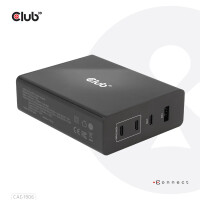 Club 3D Travel Charger 132W GAN technology - Four port...