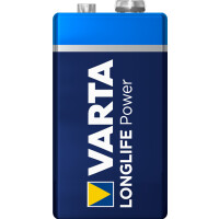 Varta 4922121412 - Einwegbatterie - Zinc-Manganese Dioxide (Zn/MnO2) - 9 V - 2 St&uuml;ck(e) - Mehrfarbig - 48,5 mm