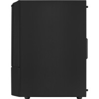 AEROCOOL ADVANCED TECHNOLOGIES Aerocool Quantum Mesh - Midi Tower - PC - Schwarz - ATX - micro ATX - Mini-ITX - Acrylnitril-Butadien-Styrol (ABS) - SPCC - Stahl - Gaming