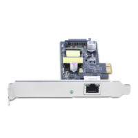 StarTech.com 1-Port 2.5Gbps PoE Netzwerkkarte Intel I225-V 802.3at PoE+ Multi-Gigabit NIC PCIe