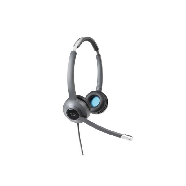 Cisco 522 - Kopfhörer - Kopfband - Büro/Callcenter - Schwarz - Grau - Binaural - SCR-Steuereinheit