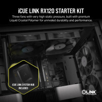 Corsair RX Series iCUE LINK RX120 120mmFan Triple Fan Kit