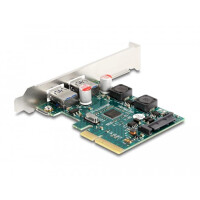 Delock PCI Express x4 Karte zu 2 x extern USB 10 Gbps...