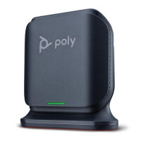 Poly ROVE B4 MULTI CELL DECT BASE STATION EU/ANZ/UK - 1880 - 1900 GHz - HTTPS - SRTP - G.165 - G.168 - G.711a - G.722 - G.726 - G.729A - G.729ab - 50 m - 300 m - Schwarz