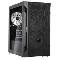 SilverStone FARA H1M PRO - Micro Tower - PC - Schwarz -...