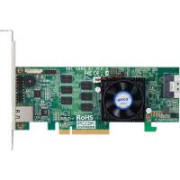 Areca ARC-1886-8I - PCI Express 4.0 - SAS - SATA - PCI Express x8 - 0,1,3,5,6,10,30,50,60,JBOD - 12 Gbit/s - 8000 MB - DDR4
