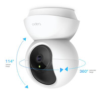 TP-LINK TC70 - IP-Sicherheitskamera - Indoor - Kabellos - Decke/Wand - Weiß - Sphärisch