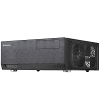 SilverStone GD09B-C - HTPC - PC - Schwarz - ATX - micro...