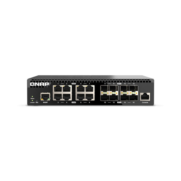 QNAP QSW-M3216R-8S8T Management Switch - Switch - 16-Port