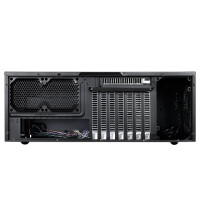 SilverStone Grandia GD09 - Desktop - PC - Schwarz - ATX - micro ATX - Aluminium - Kunststoff - Stahl - 2x 120 mm