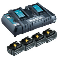 Makita 199485-6 - Batterie- &amp; Ladeger&auml;t-Set -...
