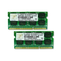 G.Skill 8GB DDR3-1600 SQ - 8 GB - 2 x 4 GB - DDR3 - 1600...