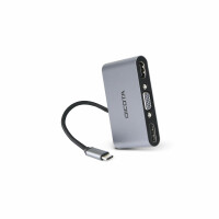 Dicota USB-C Portable 5-in1 Docking Station 4K HDMI/DP PD