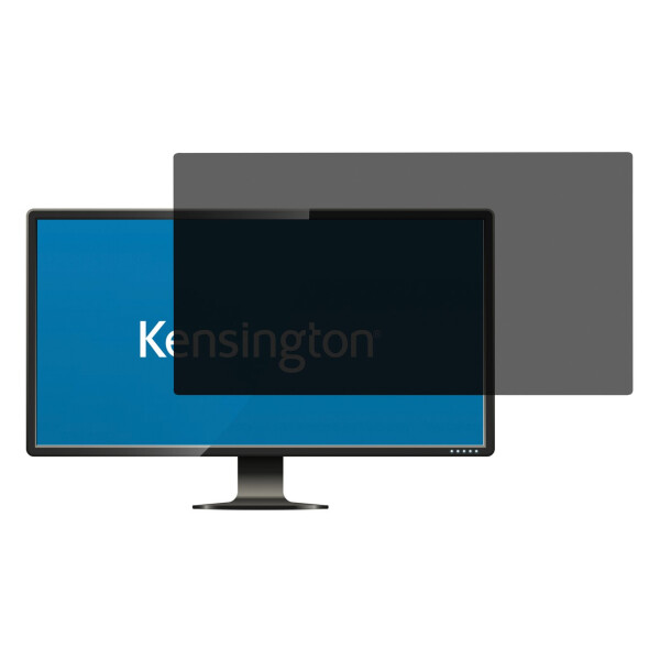 Kensington Blickschutzfilter - 2-fach - abnehmbar für 27" Bildschirme 16:9 - 68,6 cm (27 Zoll) - 16:9 - Monitor - Rahmenloser Blickschutzfilter - Antireflexbeschichtung - 90 g
