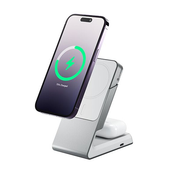 Alogic MSCDDWH - Indoor - USB - Kabelloses Aufladen - Weiß