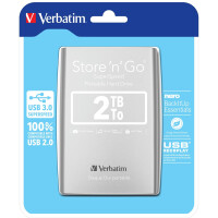 Verbatim Portables Festplattenlaufwerk Store n Go USB 3.0...