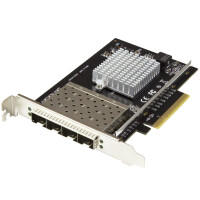 StarTech.com Quad Port 10G SFP+ Netzwerkkarte - Intel...