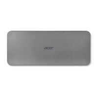 Acer D501 - Andocken - USB 3.2 Gen 1 (3.1 Gen 1) Type-C - 1000 Mbit/s - Grau - Cool Gray - 4K Ultra HD