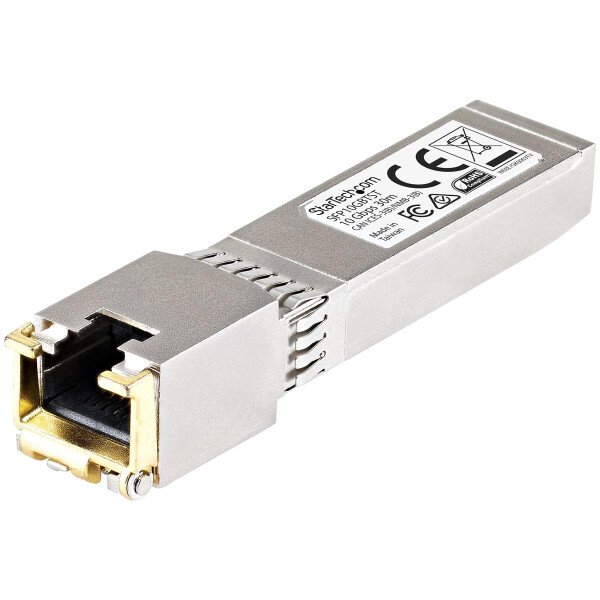 StarTech.com Cisco kompatibles SFP+ Transceiver Modul - 10GBASE-T - Kupfer - 10000 Mbit/s - SFP+ - 30 m - IEEE 802.3an - Voll - Halb