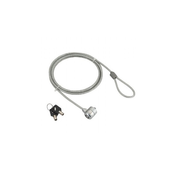 Gembird LK-K-01 - 1,8 m - Schlüssel - Polyvinylchlorid - Stahl - Silber