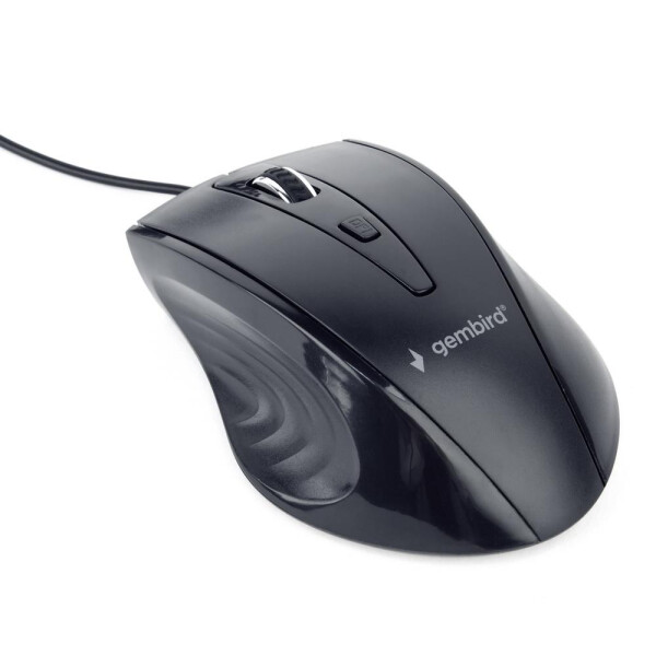 Gembird MUS-4B-02 - rechts - Optisch - USB - 1200 DPI - Schwarz
