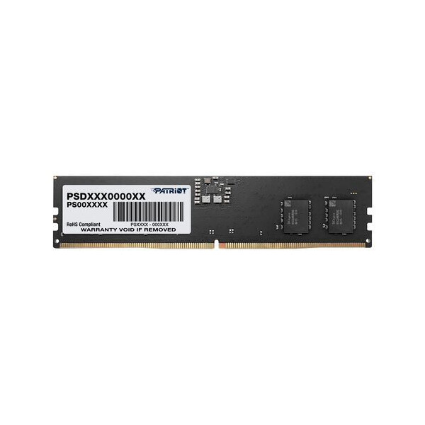 PATRIOT PSD532G48002LONG-DIMM, SL DDR5 32GB 4800MHz UDIMM 2Gx16 2R, DDR5, 32GB, 4800Mhz