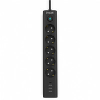 INCA Steckdosenleiste IPW-44TU 5fach 3xUSB-A+1xUSB-C 1.5m - Steckdosenleiste