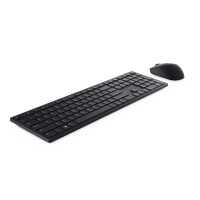 Dell KM5221W - Volle Größe (100%) - RF Wireless - QWERTY - Schwarz - Maus enthalten