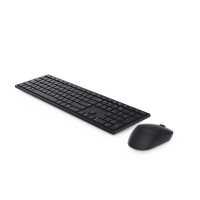 Dell KM5221W - Volle Größe (100%) - RF Wireless - QWERTY - Schwarz - Maus enthalten