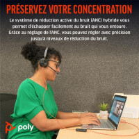 HP Poly BW 8225 Stereo -M USB-C HS+USB-C/A - Headset - Stereo