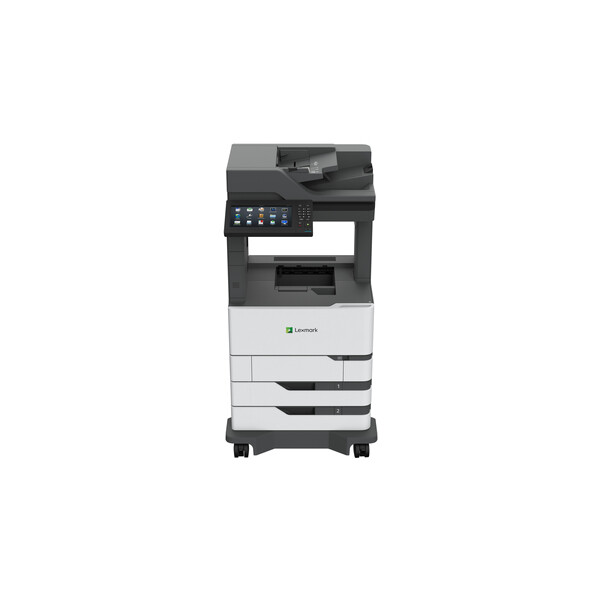 Lexmark MX826ade - Laser - Monodruck - 1200 x 1200 DPI - A4 - Direktdruck - Schwarz - Wei&szlig;