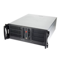 Chenbro Micom 4U Open-Bay Compact Rackmount - Rack - Grau...