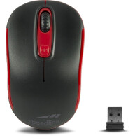 SPEEDLINK Ceptica - Beidhändig - Optisch - RF Wireless - 1600 DPI - Schwarz - Rot