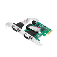 LogiLink PC0031 - PCIe - 1 Mbit/s - Kabelgebunden