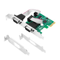 LogiLink PC0031 - PCIe - 1 Mbit/s - Kabelgebunden