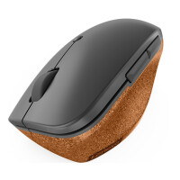 Lenovo Go - rechts - Vertikale Ausführung - Optisch - RF Wireless - 2400 DPI - Grau