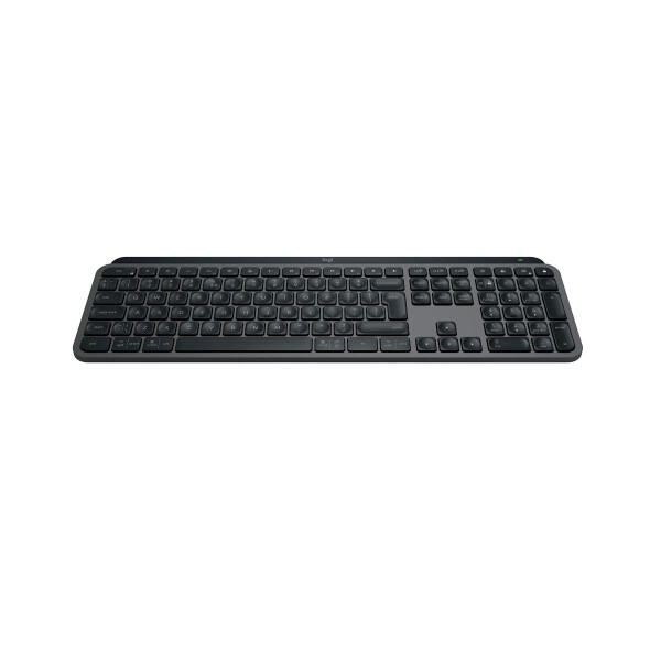 Logitech MX Keys S - Volle Größe (100%) - RF Wireless + Bluetooth - Scherenschlüsselschalter - QWERTY - LED - Graphit