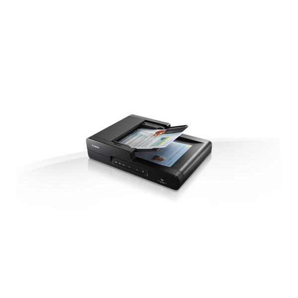 Canon imageFORMULA DR-F120 - 216 x 356 mm - 600 x 600 DPI - Flachbett- & ADF-Scanner - Schwarz - CMOS CIS - 800 Seiten