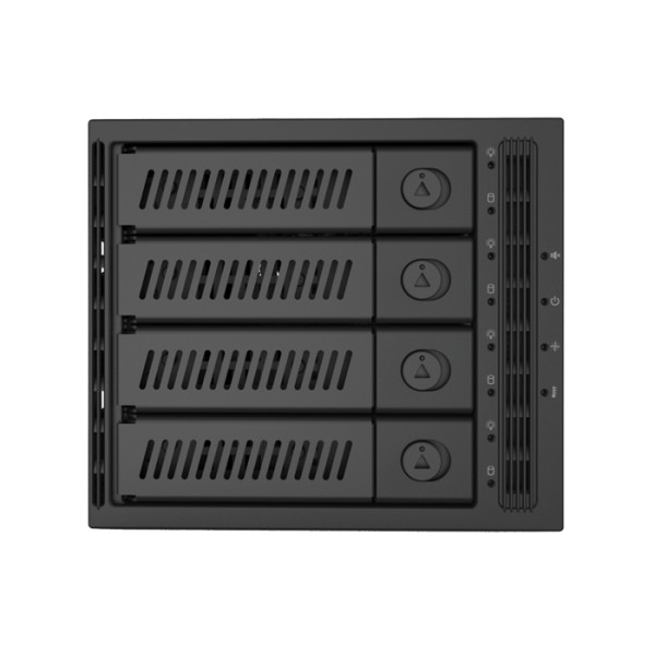 Chieftec CMR-3141SAS - Schwarz - SECC - 1 Lüfter - 8 cm - 12 Gbit/s - 146 mm